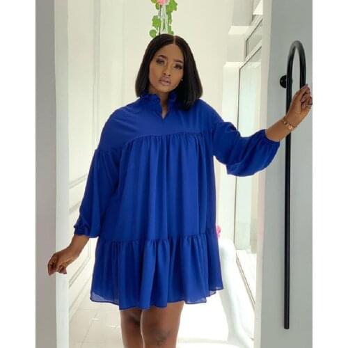 Синие летние платья Bleamfly China At AliExpress