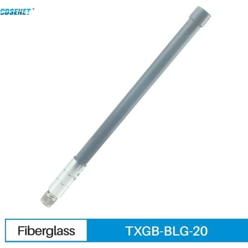 GPS BeiDou BDS Fiberglass Antenna 1575MHz TXGB-BLG-20 High Gain 8dBi Long Range N-J Waterproof Strong Sealing for Outdoor Use