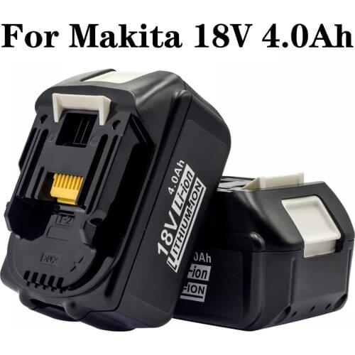 18650 Battery, BMS,Rechargeable Battery For Makita Power Tools, 4.0Ah, 18V, 4000mAh, LXT, BL1860B, BL1860, BL1850