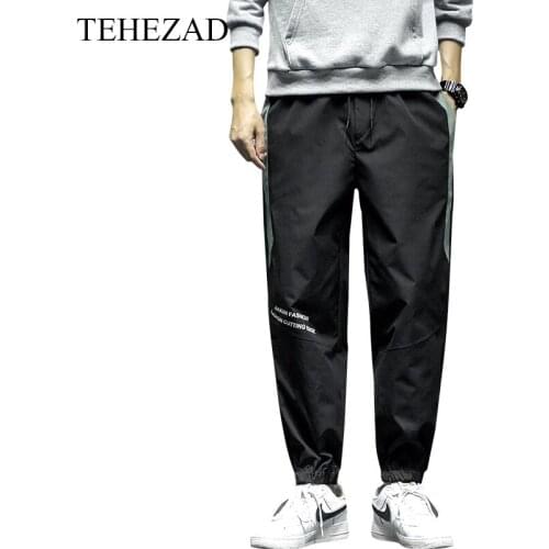 Mens Casual Pants 2021 Spring Hot Sale New Style Large Size S-5XL Loose Elastic Pants Cotton Sports Pants Casual Pants Trousers