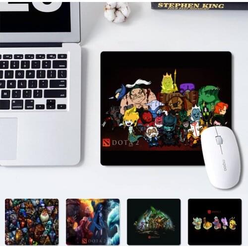 Durable Dota 2 hero office Pad Keyboard Mat Desk Durable Desktop Mousepad Rubber Gaming Small Mouse Pad Office Mouse Mat