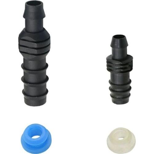 16mm to 20mm 16mm hose Connector straight barb 1/2 3/4 2 way water hose connector Drip irrigation adapter With seal 50pcs