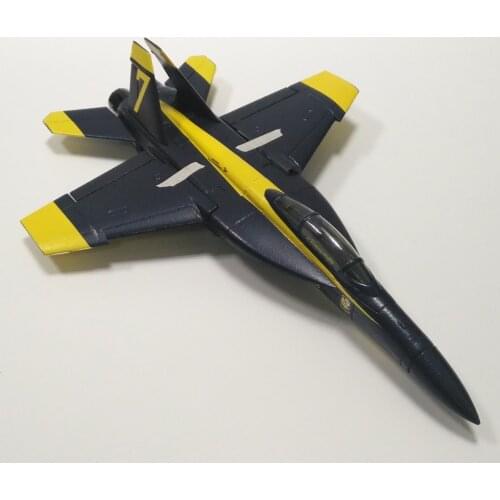 RC EDF Jet Plane Radio Control Aircraft Toy mini F18 50mm