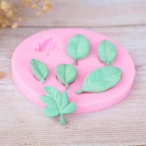 Maple Leaf Shape various shape 3D silicone mold fondant mold cake decorating tools chocolate gumpaste mold