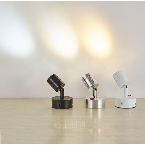 LED Rechargeable Spotlight Jewelry Counter Emergency Showcase Wireless Spotlight 3W Spreading Spotlight WF6191058