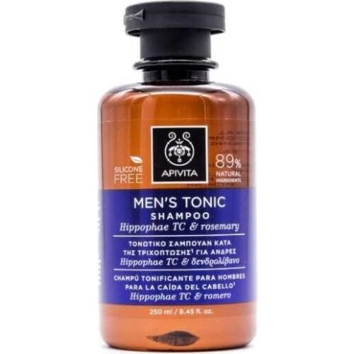 APIVITA CHAMPU TONIFICANTE PARA HOMBRES PARA LA CAIDA DEL CABELLO 250 ML