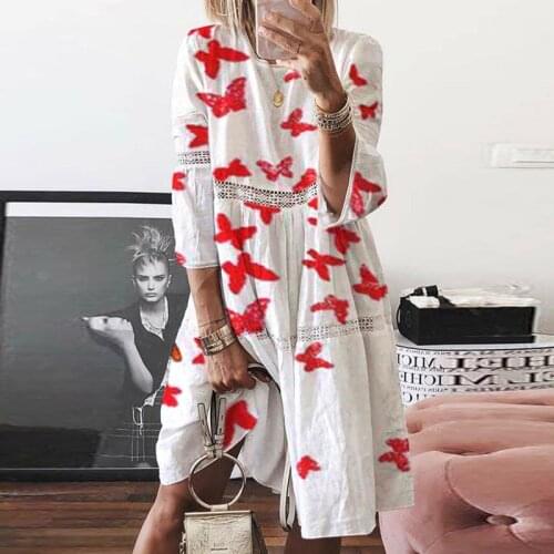 ZJASXMS Linen Summer Dresses