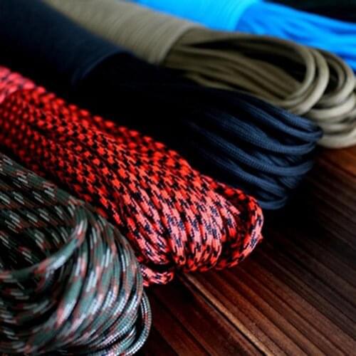 31m 7 Strands Cord Lanyard Rope Outdoor Climbing Camping Survival Equipment Climbing Camping Rope Hiking Clothesline