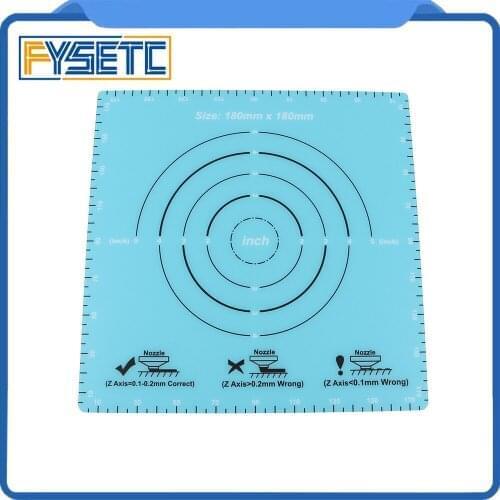4pcs 180x180mm Heatedbed Surface Sticker Build Sheet Frosted Hot Bed Sticker Build Plate For SOOWAY SW-200 Mini S200 3D Printer