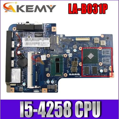 Akemy For Lenovo A540 A740 A530 A730 A274 A475 All-in-One Computer Motherboard LA-B031P mainboard I5-4258 CPU tested full 100