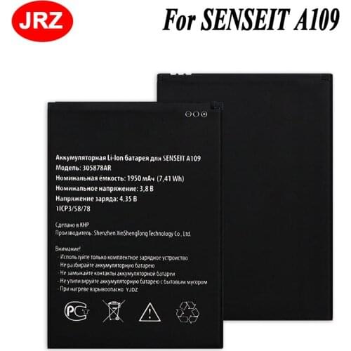 High Quality 305878AR Battery For SENSEIT A109 phone Accumulator 1950mAh+ Tracking Code
