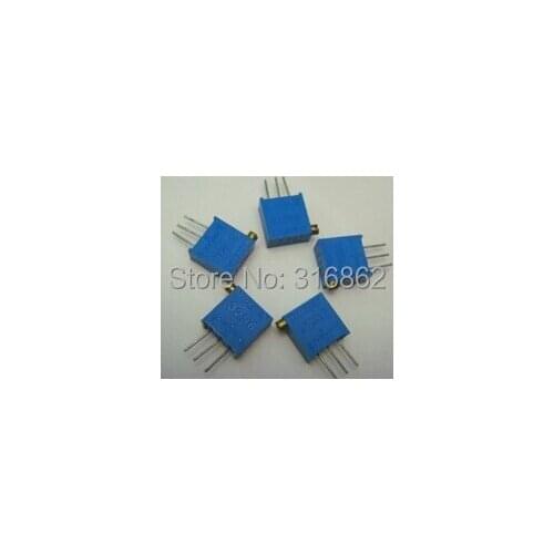 FREE SHIPPING 13valuesx10pcs=130pcs 3296X Potentiometer Pack High Precision 3296 Variable Resisto-s Multiturn potentiometers kit