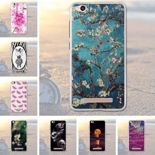 Fundas For Xiaomi Redmi 4A Case Soft TPU Silicone 3D Painting Phone Cases For Xiaomi Redmi 4A Redmi4A 5.0 inch Case Cover Bags