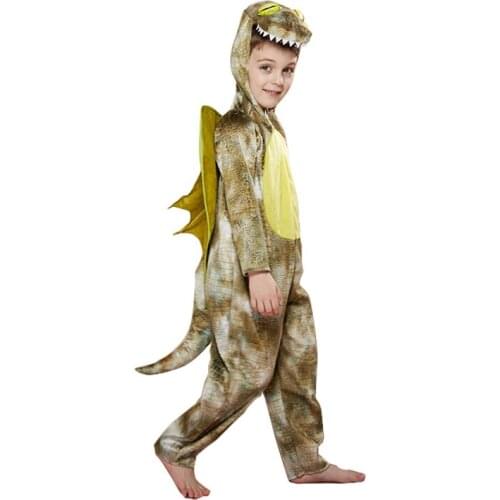 Snailify Halloween Costumes For Kids Carnival Party Cosplay For Boys Child Dinosaur Costume Jumpsuit And Wing Suit Jurassic