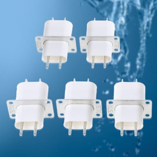 5Pcs Electronic Microwave Oven Magnetron 4 Filament Pin Sockets Converter Home Mar28