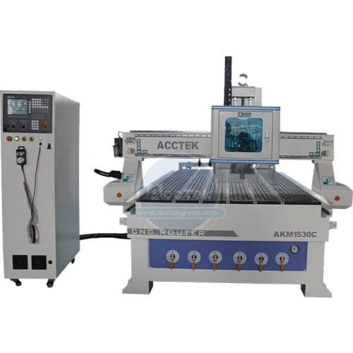 Cnc Router Auto Tool Changer1325 1530 , Wood Carving Machine 3d For Floor Making