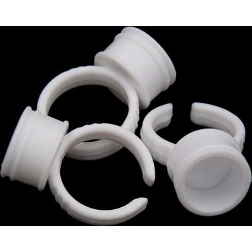 500Pcs Pigmentos Microblading Permanent Makeup Ring Cup 1.2cm Diameter Medium Tattoo Ink Rings Accessories Tattoo Supplies