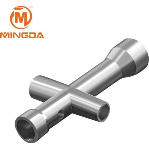 Mingda E3D Nozzle Mini Spanner M2 M2.5 M3 M4 Screw Nut Hexagonal Cross Wrench Sleeve socket Maintenance Model Car Wheel Tool 4.9