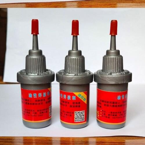 Multi Purpose Adhesive Glue Plastic Wood Metal Rubber Tire Repair Glue Soldering Agent 0.5 Fl Oz FU