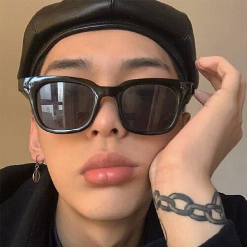 2021 New Sunglasses Mens Sunglasses Womens UV400 Mirror Glasses Japanese Retro Sunglasses Concave Shape Anti-UV