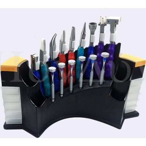 Optician tool set 9+6 set glasses pliers magnetic screwdriver adjustment pliers repair tool holder