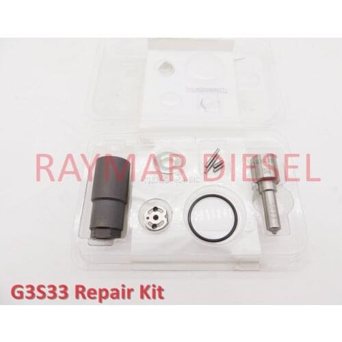 Genuine Fuel Injector Overhaul Kits G3S33 Nozzle Kits for 23670-30420, 23670-39425, 295050-0620, 295050-0800, 23670-0L110