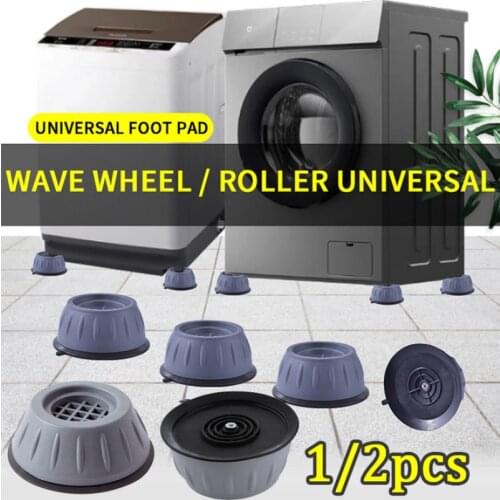 1 Pc Washing Machine Support Anti Vibration Washer Foot Pads Bracket Anti Slip Rubber Suction Cup for Dryers Sofa Bed Furniture