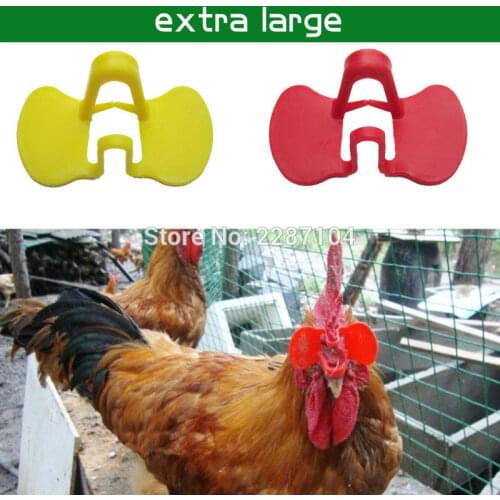 24pcs Extra Large Pinless No Pin Bolt Chicken Peepers Eye Glasses Pheasant Poultry Blinders Spectacles Anti-pecking Plier tool
