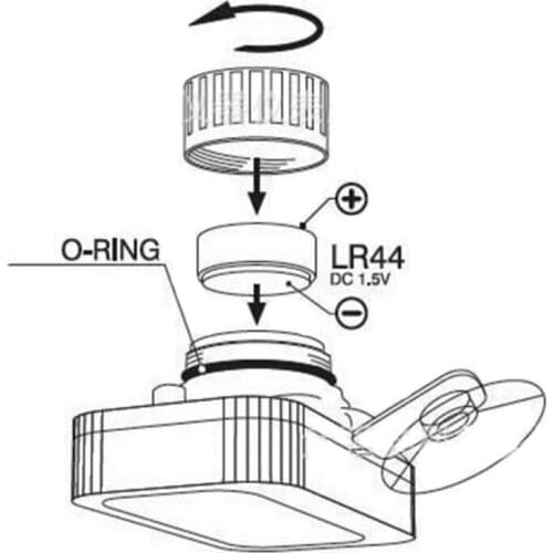LED Digital Aquarium Thermometer Fish Tank Water Terrarium Temperature With Suction Cup EIG88