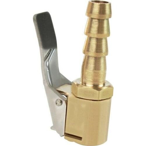 6mm 8mm Car Inflator Pump Chuck Inflatable Adapter Metal American Style Threaded Converter Air Pump Valve Caps Part Motorcycle