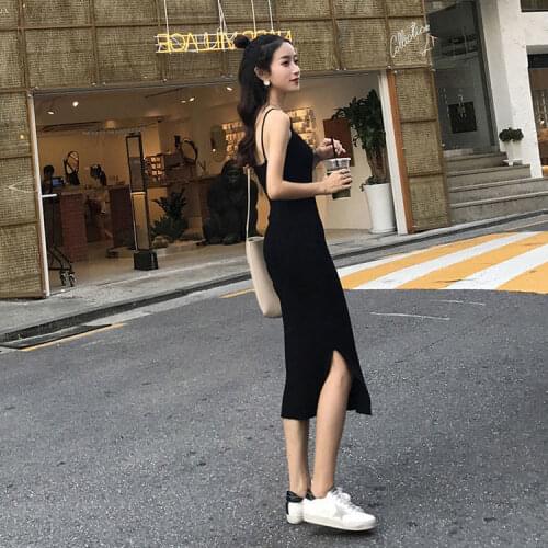 Strapeless Women Dresses Solid Long Dresses