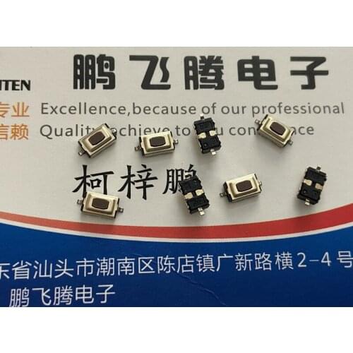 10PCS/lot Taiwan Yuanda DIP TMG-325N Waterproof and Dustproof Tact Switch 3*6*2.5 SMD 2-Foot Button Micro-motion