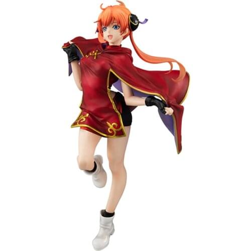 21CM GINTAMA Kagura PVC Figure Transform GK Unpainted Unassambled Resin White Model Kit W_3134