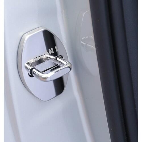 Car interior door lock cover buckle trim sticker For Tiguan L 2017 2018 2019 interior accessories car styling