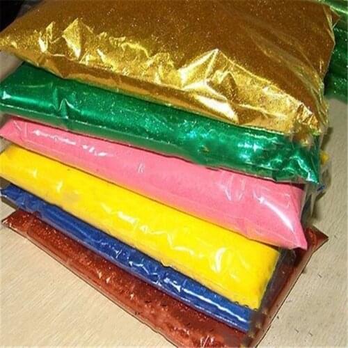 Holographic Nail Glitter Powder Shining Silver Gold Nail Fine Glitter Dust Nail Art Pigment Powder Nail Decorations Manicure