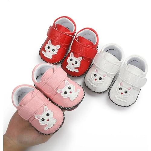Hot Toddler Girl Crib Shoes Newborn Baby Girls Boys Soft Sole Shallow Animal Prints Casual Shoe