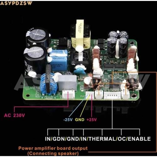 ICE50ASX2 Digital power amplifier finished board ICEPOWER amplifier module board