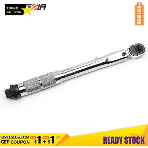 LAMEZIA 1/4 Torque Wrench Car Repair Tools Drive 5-25N.m Two-way Precision Ratchet Spanner