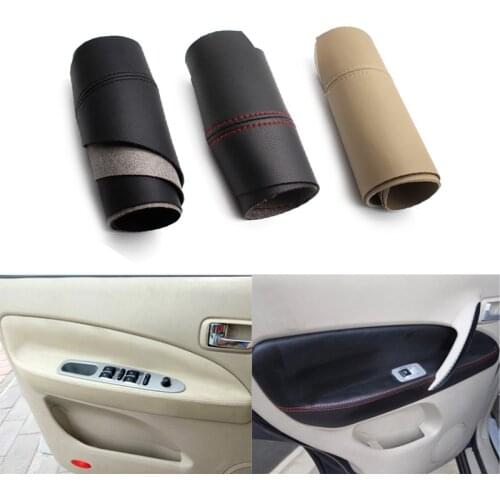 For Chery Tiggo 2005 2006 2007 2008 2009 2010 Car Door Handle Panel Armrest Microfiber Leather Cover