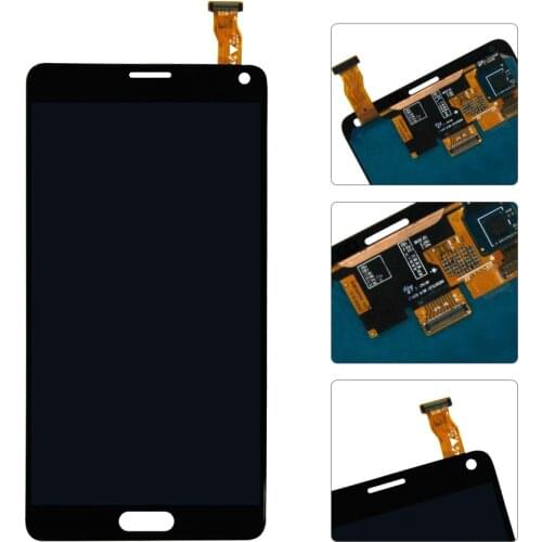 For Samsung Galaxy Note4 Note 4 N910F N910H N910V N910P LCD Display Touch Screen Digitizer Assembly Replacement