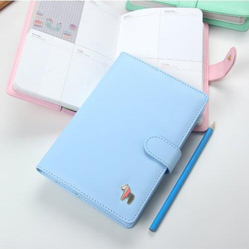 Diary Weekly Planner Gift Cute Spiral Notebooks Stationery,fine Office School Personal Agenda Organizer/binder