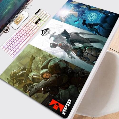 Gaming Pad Mouse With Keyboards Accessories Extended Mousepad Company Gamer For Deskpad Mause Laptop Keyboard Xxl Warframe Pads