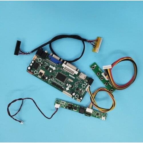 Kit for MT200LW01 V.1 LVDS LCD 30pin HDMI+DVI+VGA Controller Board M.NT68676 Display Audio Panel 1600x900 LED Monitor Screen 20"