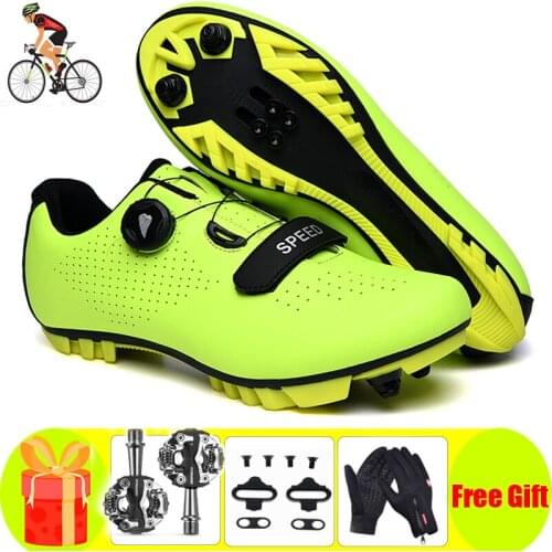 Mountain Bike Cycling Shoes Men Self-Locking Sapatilha Ciclismo Mtb Sneakers Women Zapatillas Unisex Sport Bicicleta Carretera
