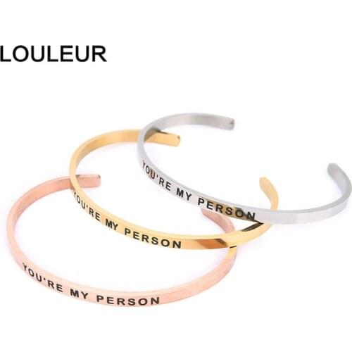 Браслеты для влюбленных Louleur China At AliExpress