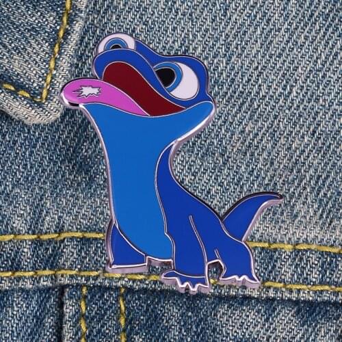 LT1110 Anime Frozen Collection Enamel Lapel Pin Badge Pins for Clothes backpacks Decoration Jewelry Accessories Gifts for Kids