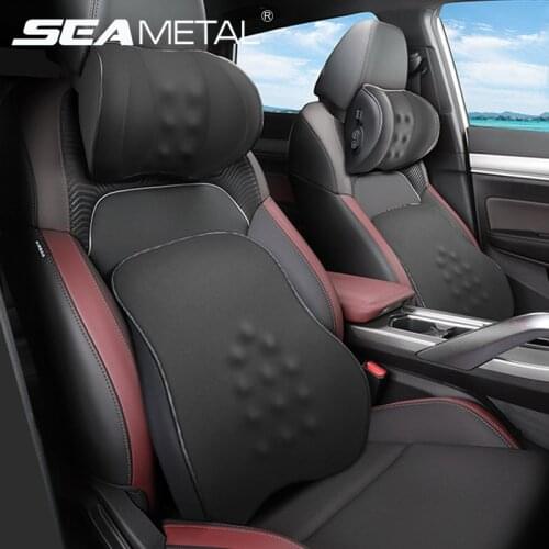 Massage Headrest for car Back and Neck Massager Kneading Massage Pillow for Shoulders Waist Lower Back Calf Use at Home and Car