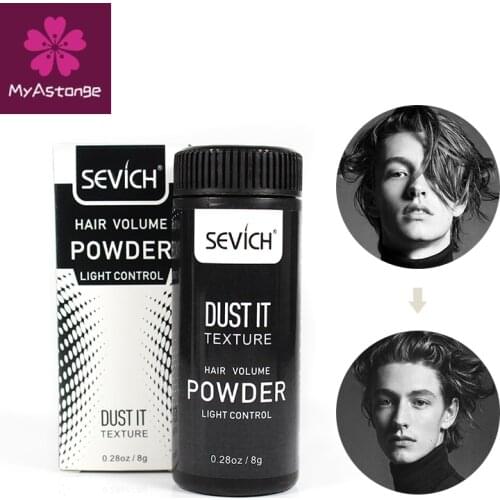 Sevich 8g Hair Mattifying Powder For Light Control Hair Styling Unisex Dust it Texture Hair Volume Powder
