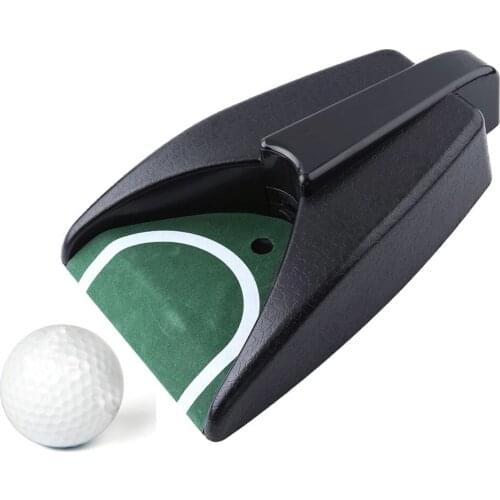 Mazel Golf Return Putting Mat Automatic Return Golf Cup Pratice Training Cup Training aid
