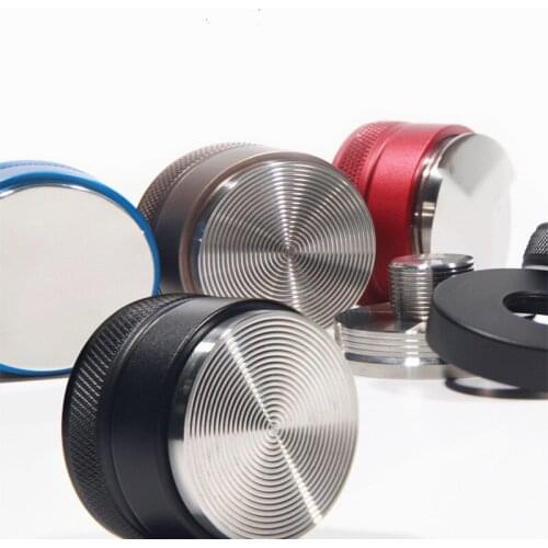 304 stainless steel 51/58mm Tamper Handmade Coffee Pressed Powder Hammer Espresso Maker Cafe Barista Tools Machine Accessories